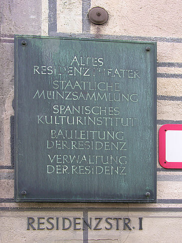Foto Residenzstraße - München