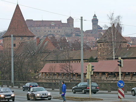 Foto Stadtmauer und Burg